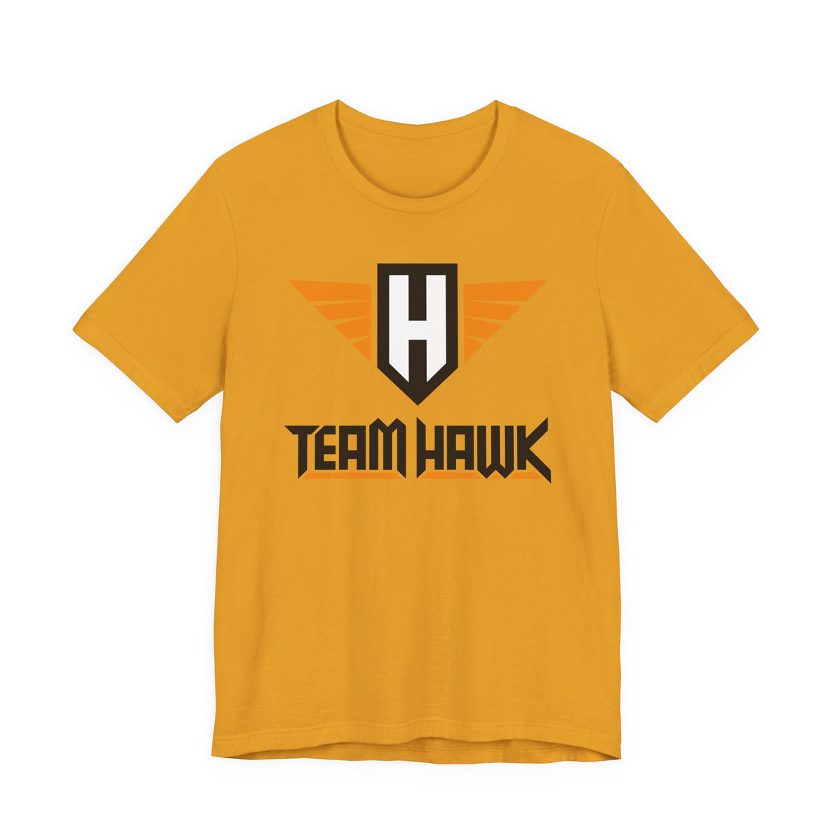 team hawk w/logo - unisex crew neck