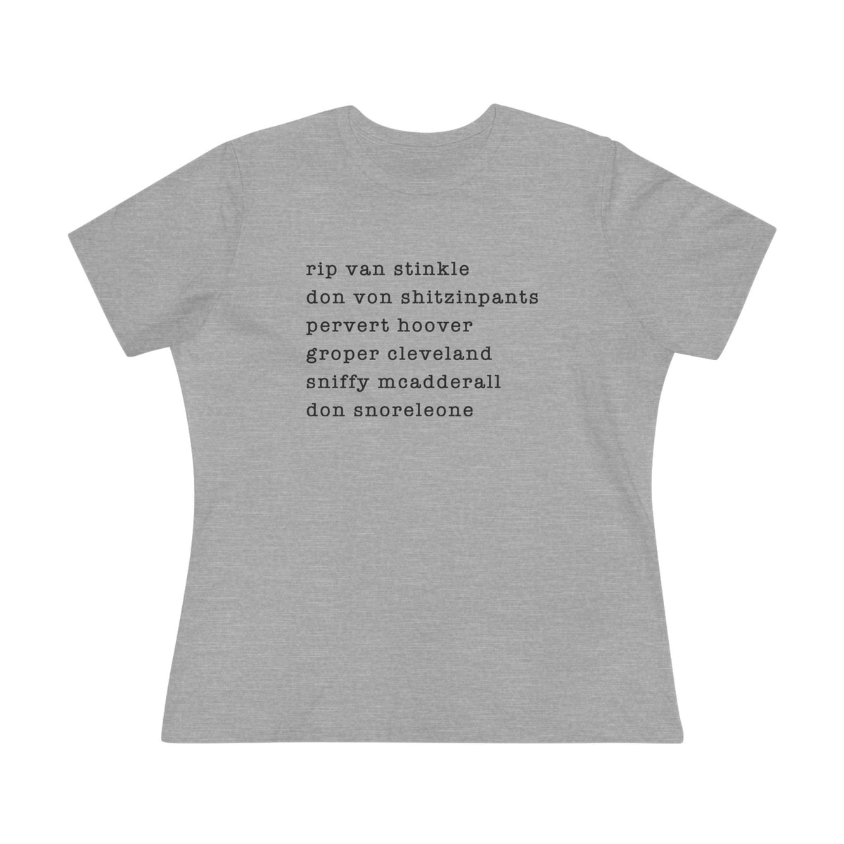 nicknames2 - womens relaxed fitted shirt