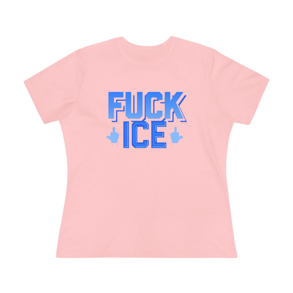 f*ck ice - womens relaxed fitted shirt