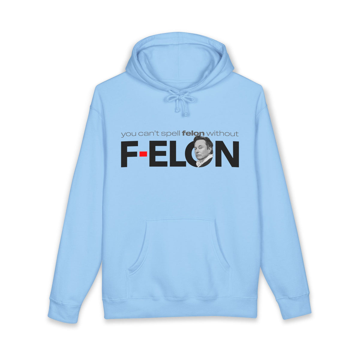 f-elon - unisex heavyweight pullover hoodie