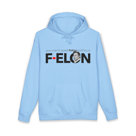 f-elon - unisex heavyweight pullover hoodie
