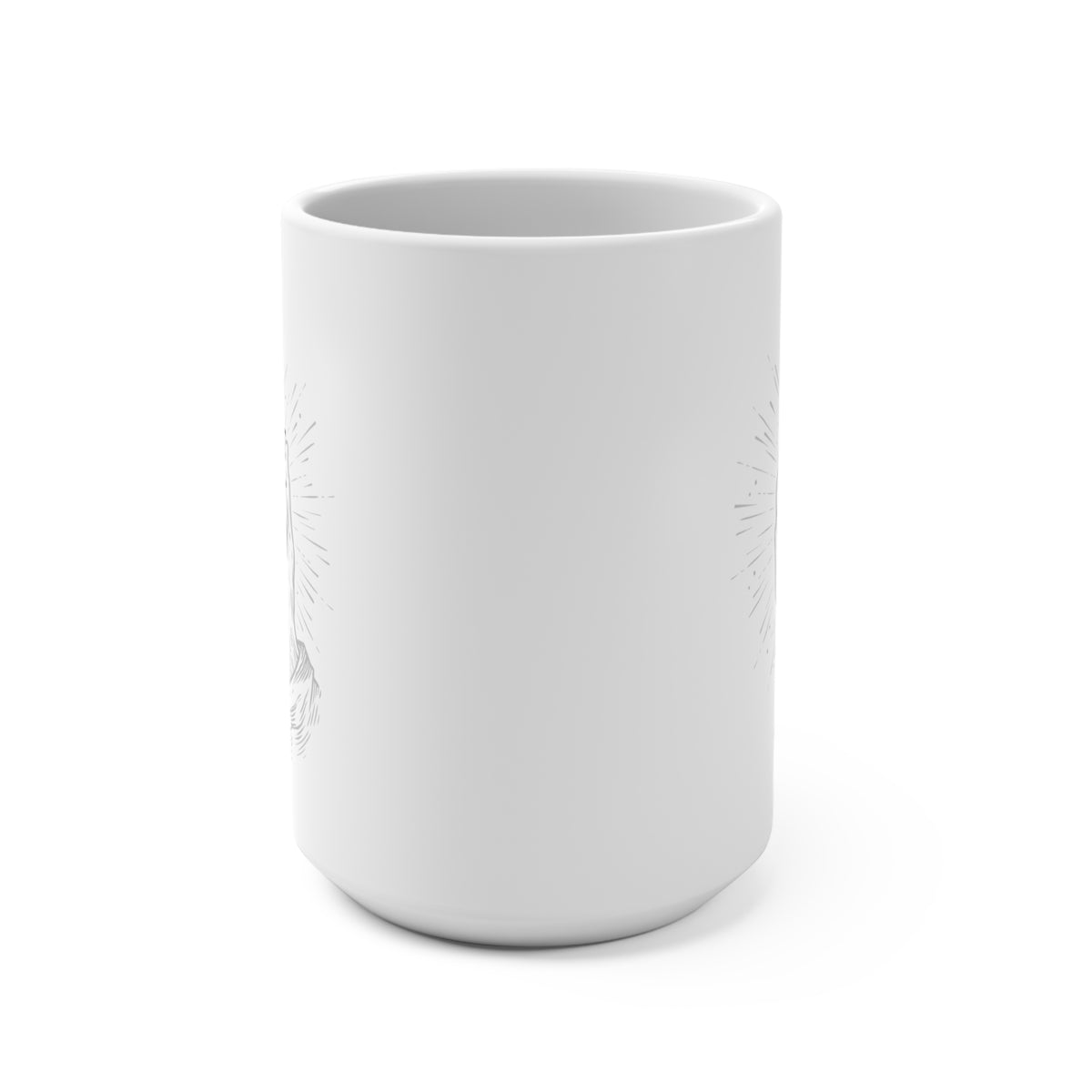Is He Dead Yet? - white coffee mug (15oz)