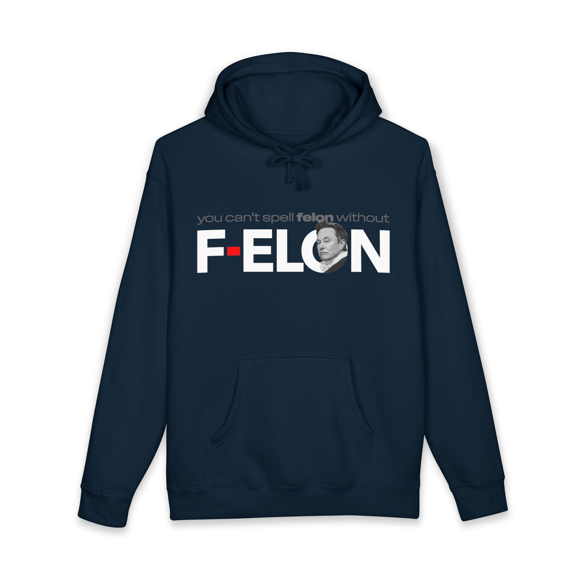 f-elon - unisex heavyweight pullover hoodie