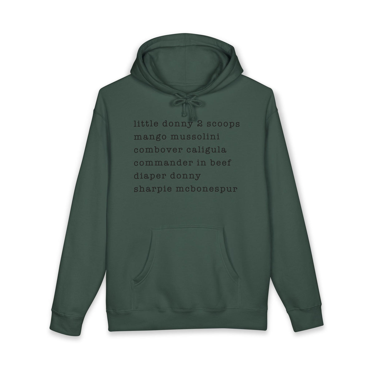 nicknames - unisex heavyweight pullover hoodie