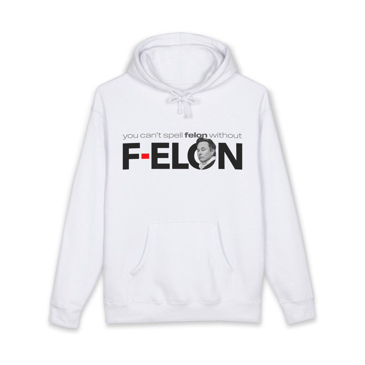 f-elon - unisex heavyweight pullover hoodie