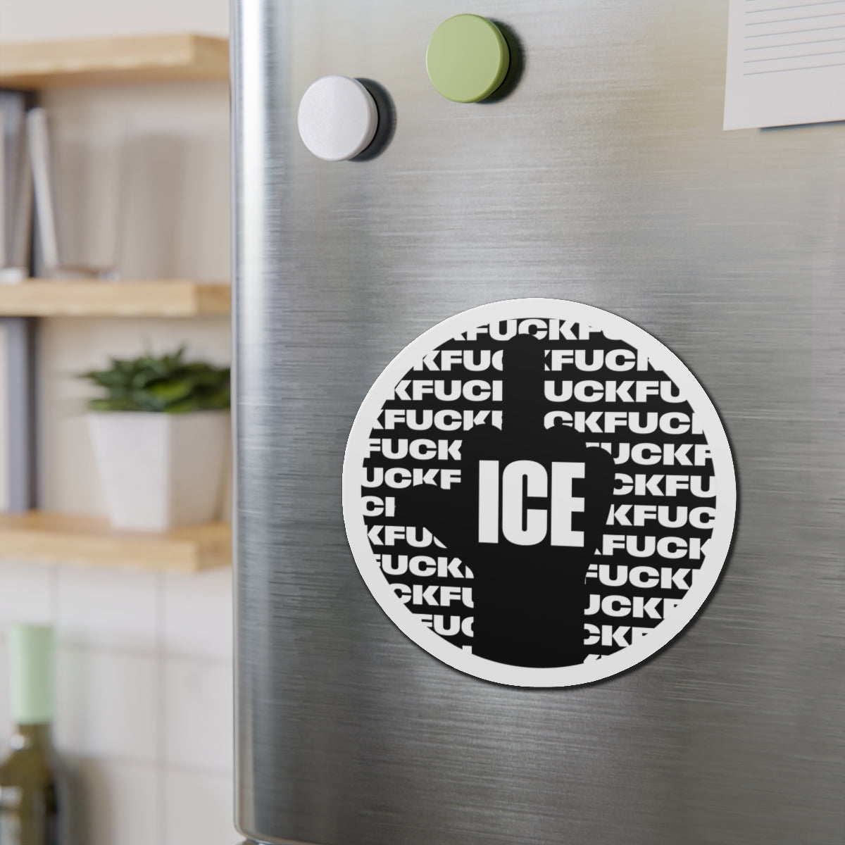 f*ck ice 2 - magnet (black)