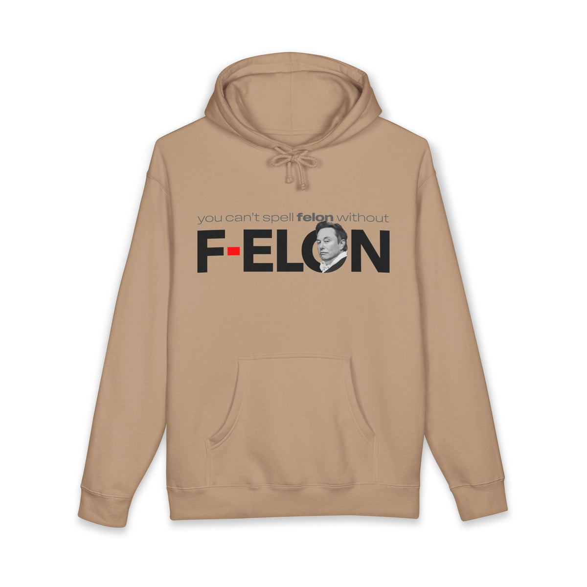 f-elon - unisex heavyweight pullover hoodie