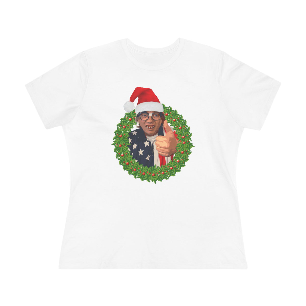 Cleetus Wreath - womens relaxed fitted shirt