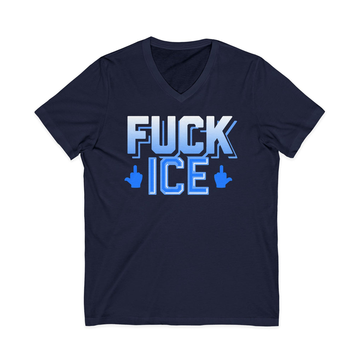 f*ck ice - unisex v-neck t-shirt