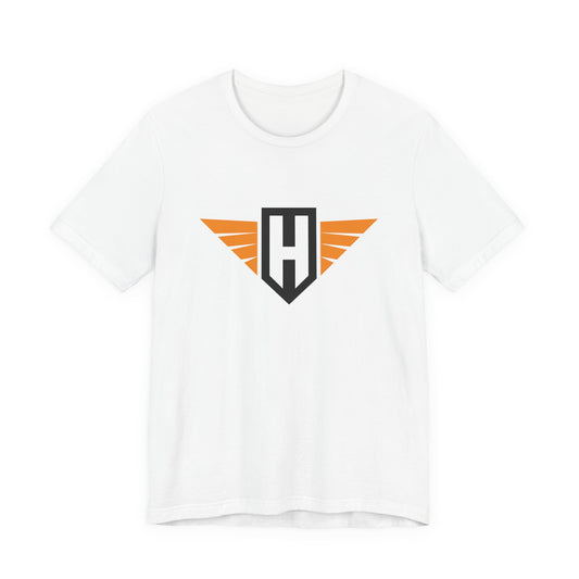 hawk logo - unisex crew neck