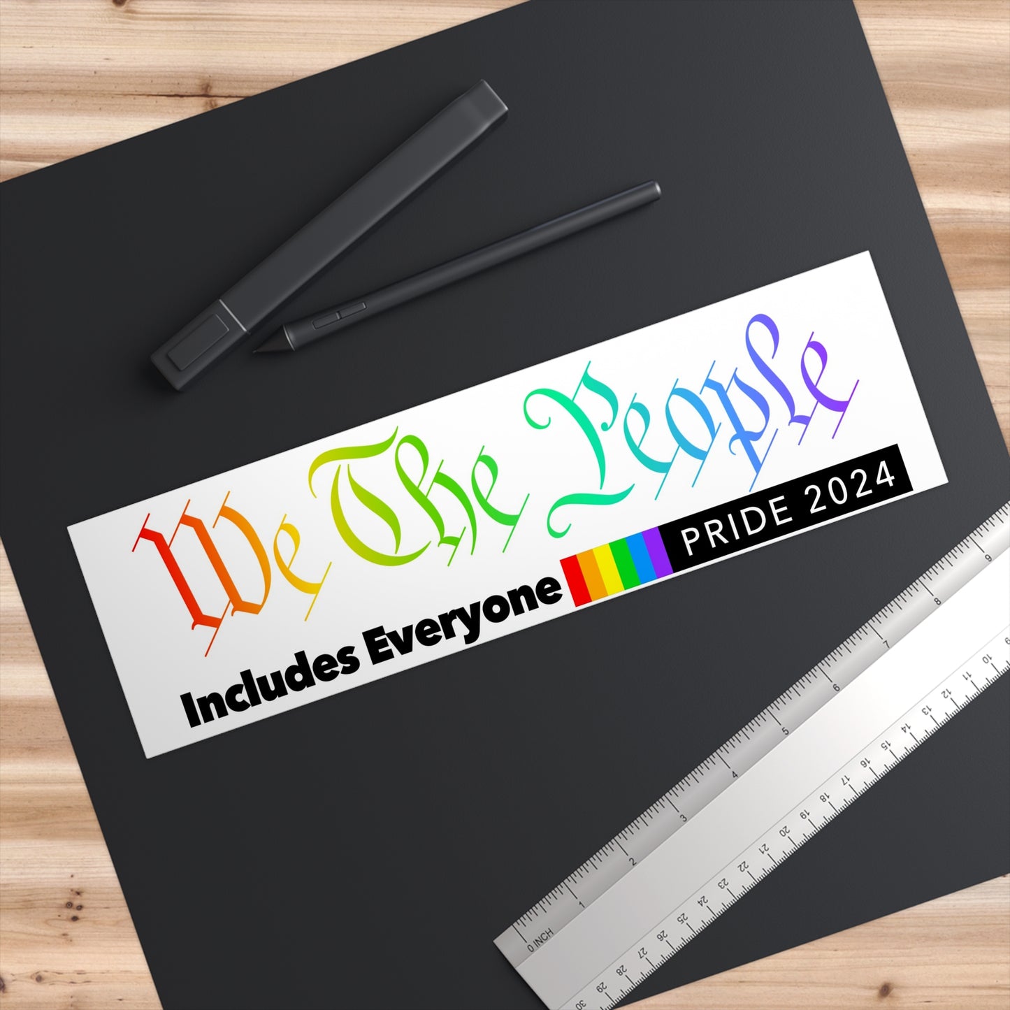 we the people - bumper sticker