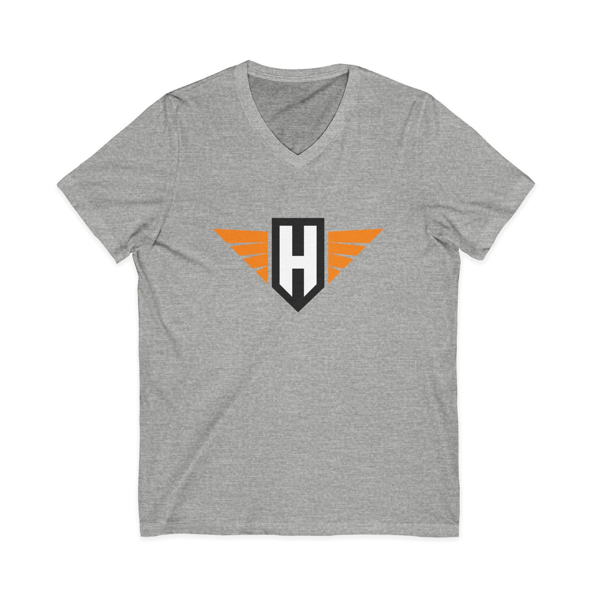 hawk logo - unisex v-neck