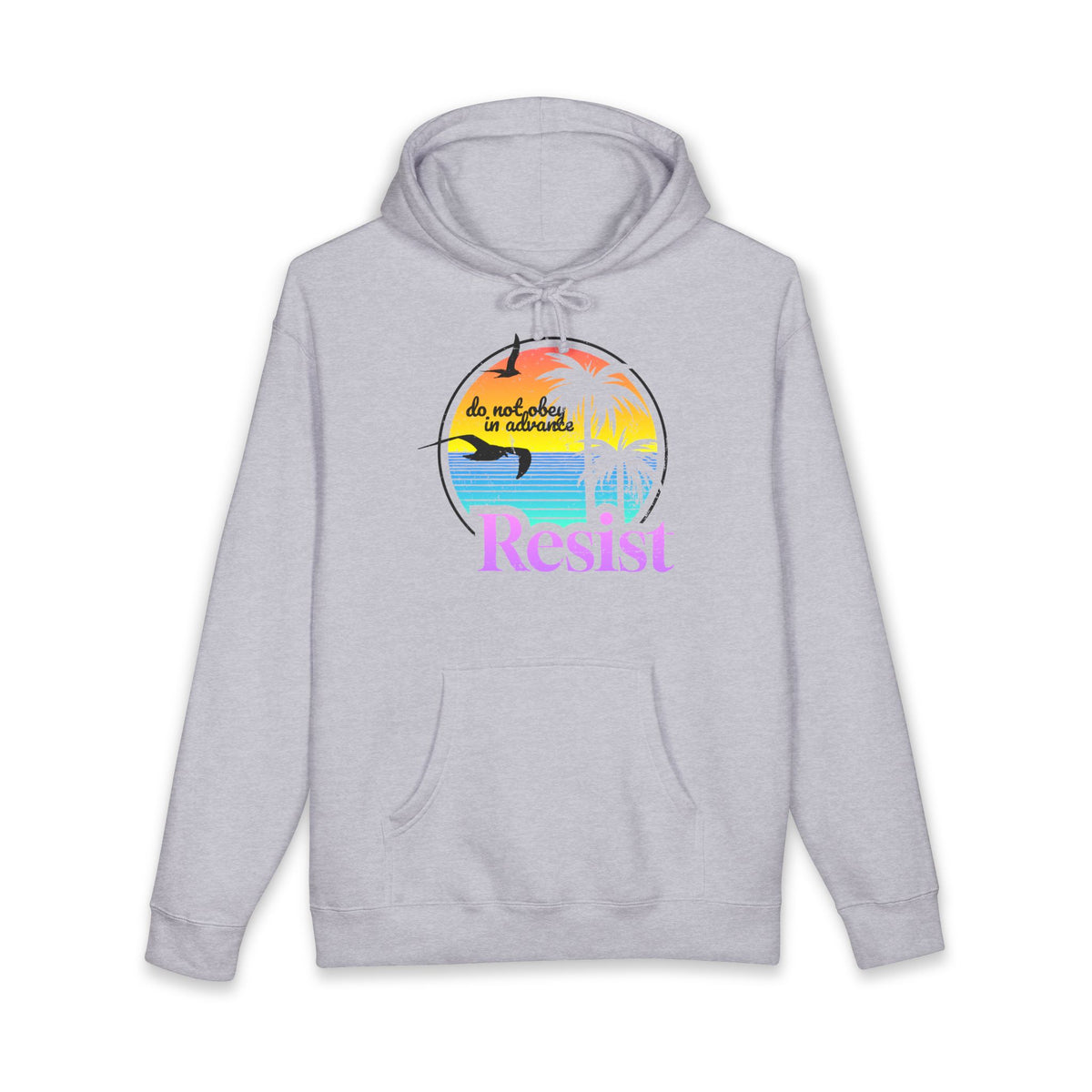 resist - unisex heavyweight pullover hoodie