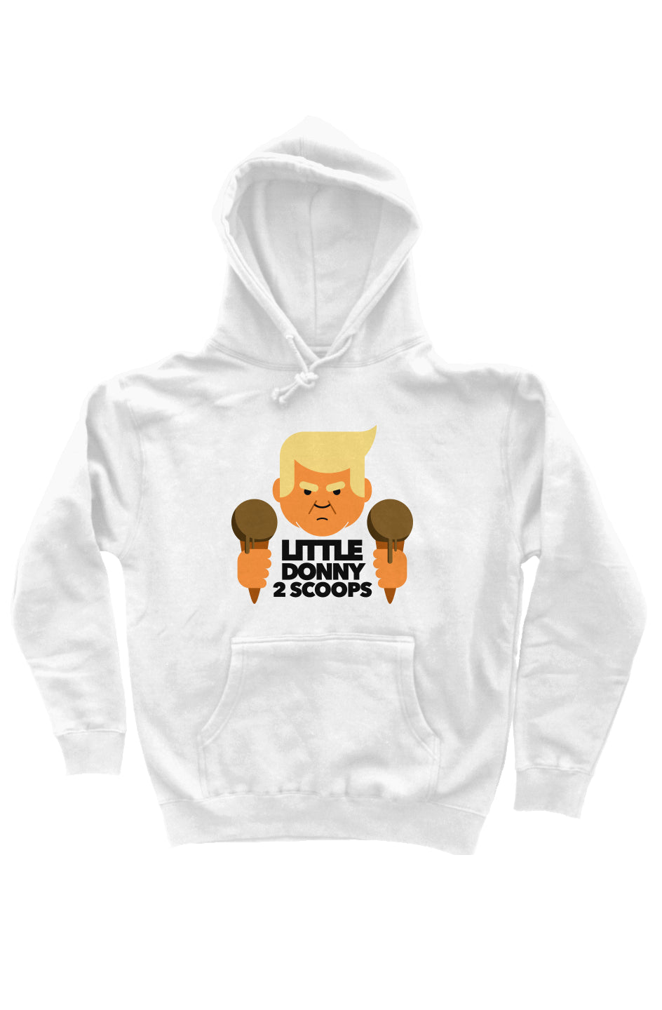 little donny 2 scoops - unisex heavyweight hoodie