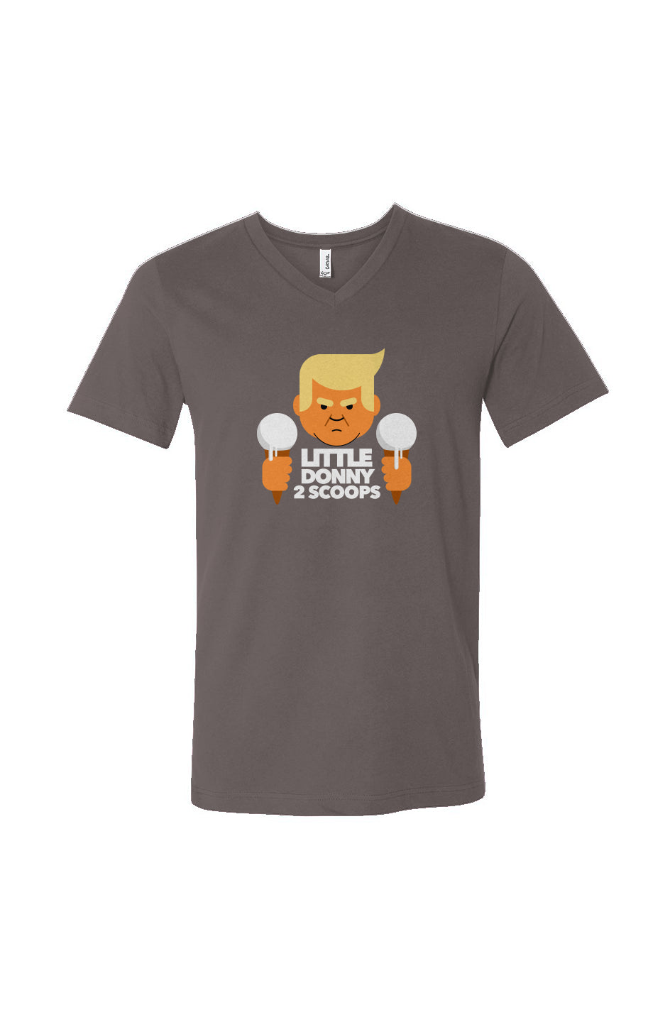 little donny 2 scoops - mens v-neck