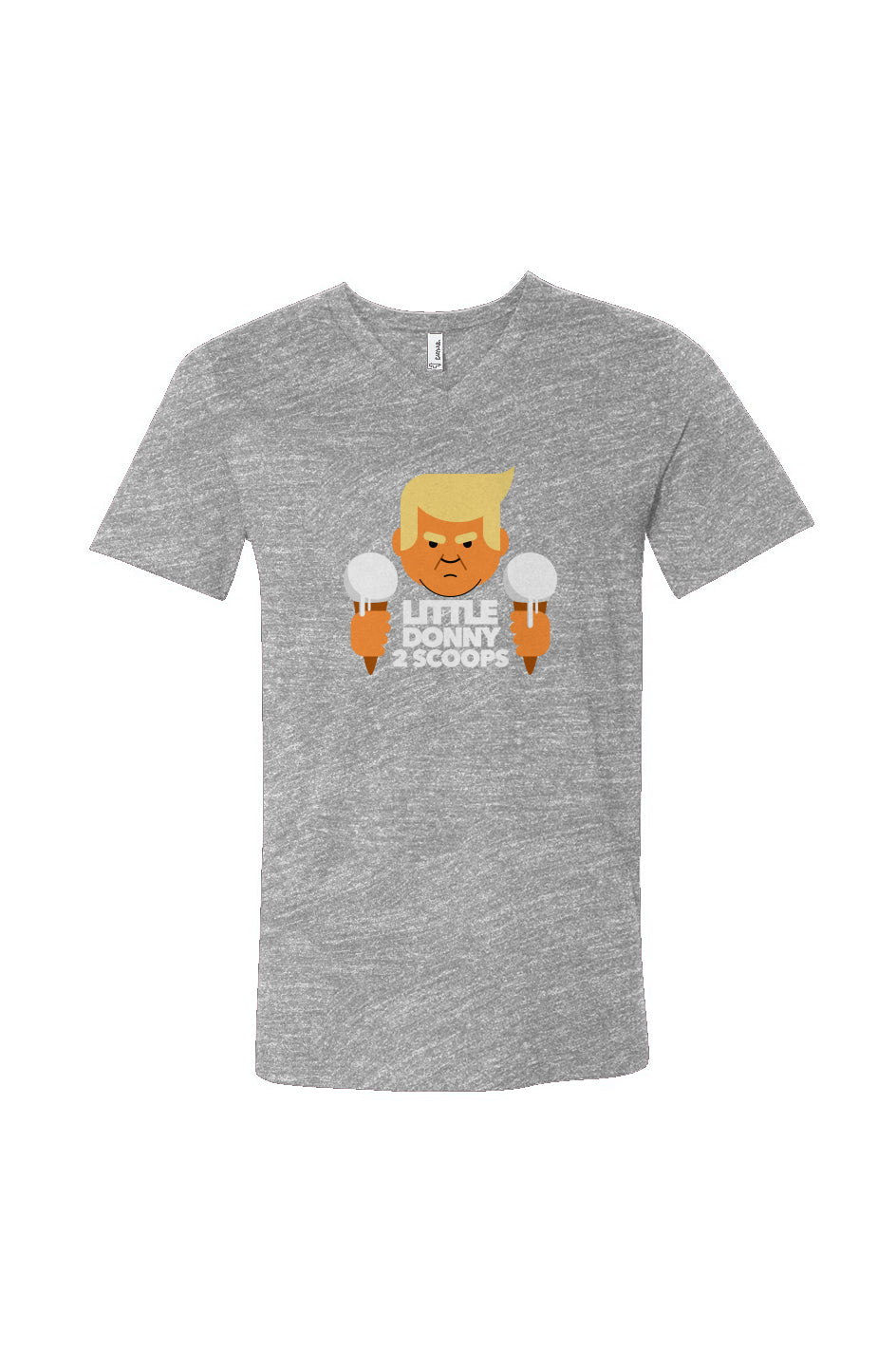 little donny 2 scoops - mens v-neck