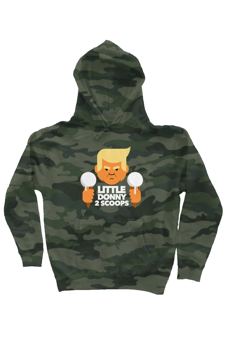 little donny 2 scoops - unisex heavyweight hoodie