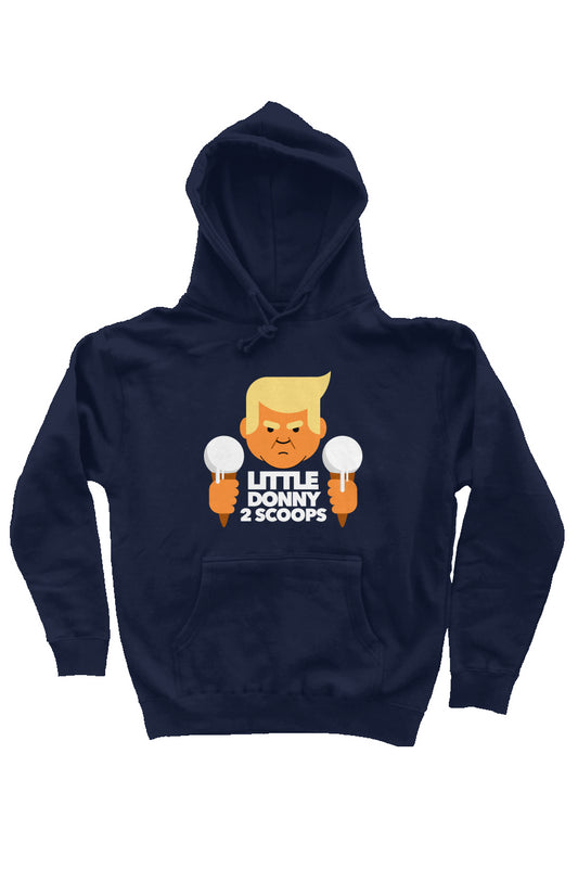 little donny 2 scoops - unisex heavyweight hoodie