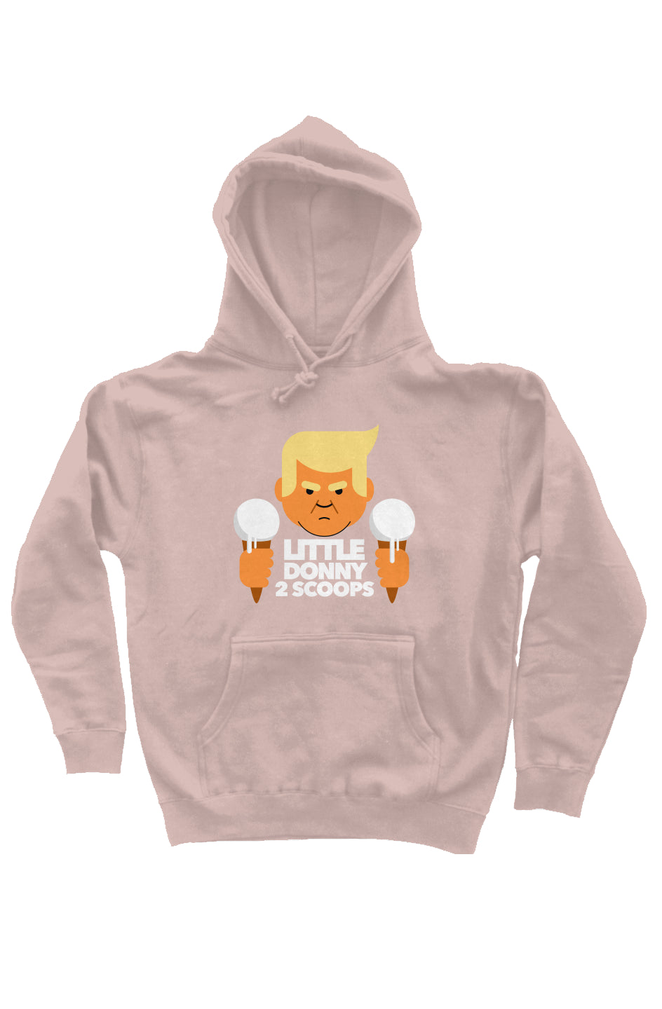 little donny 2 scoops - unisex heavyweight hoodie