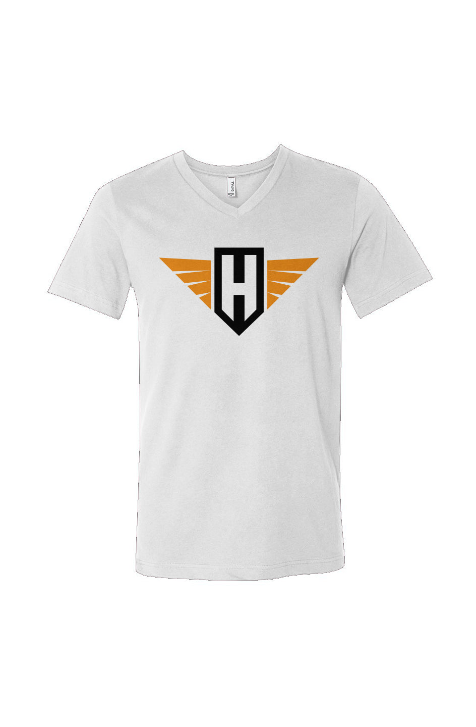 hawk logo - mens v-neck