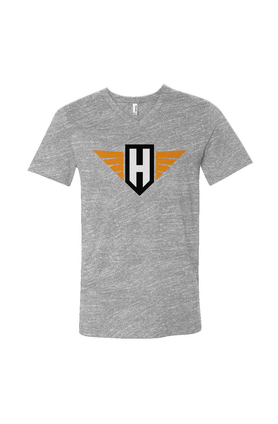 hawk logo - mens v-neck