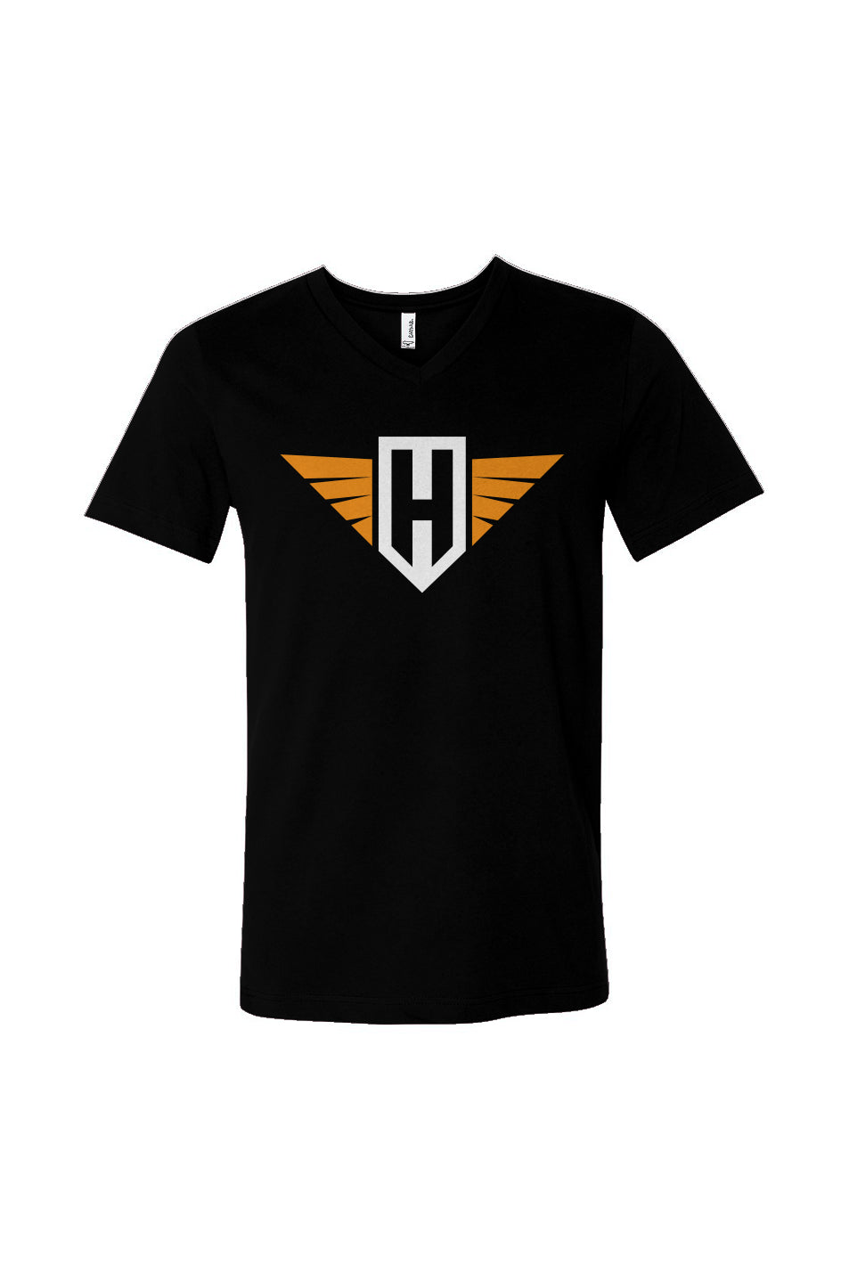 hawk logo - mens v-neck