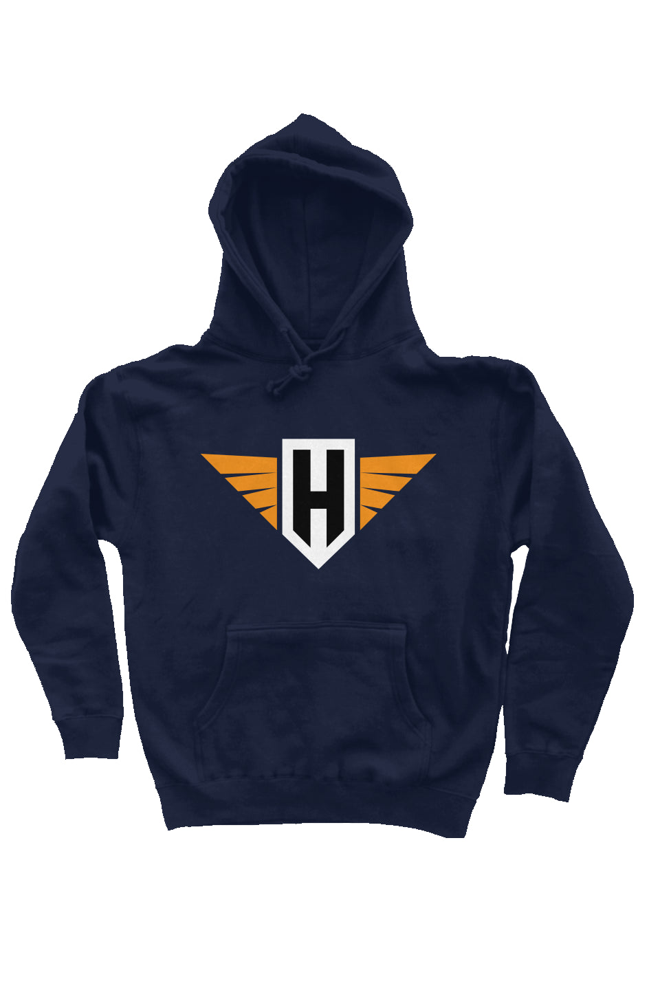 hawk logo - unisex heavyweight hoodie