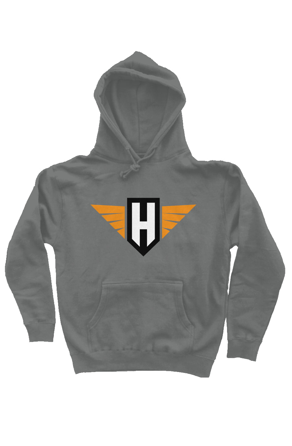 hawk logo - unisex heavyweight hoodie