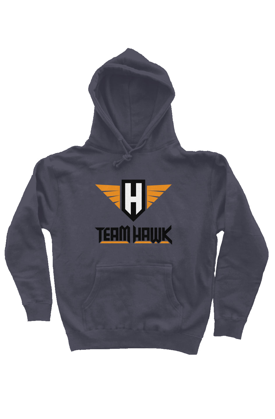 team hawk w/logo - unisex heavyweight pullover hoo