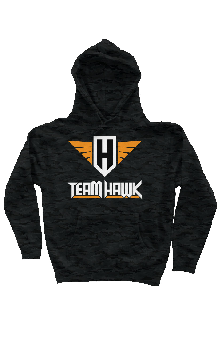 team hawk w/logo - unisex heavyweight pullover hoo