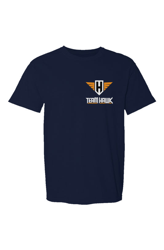 team hawk w/logo (pocket) - unisex crew neck