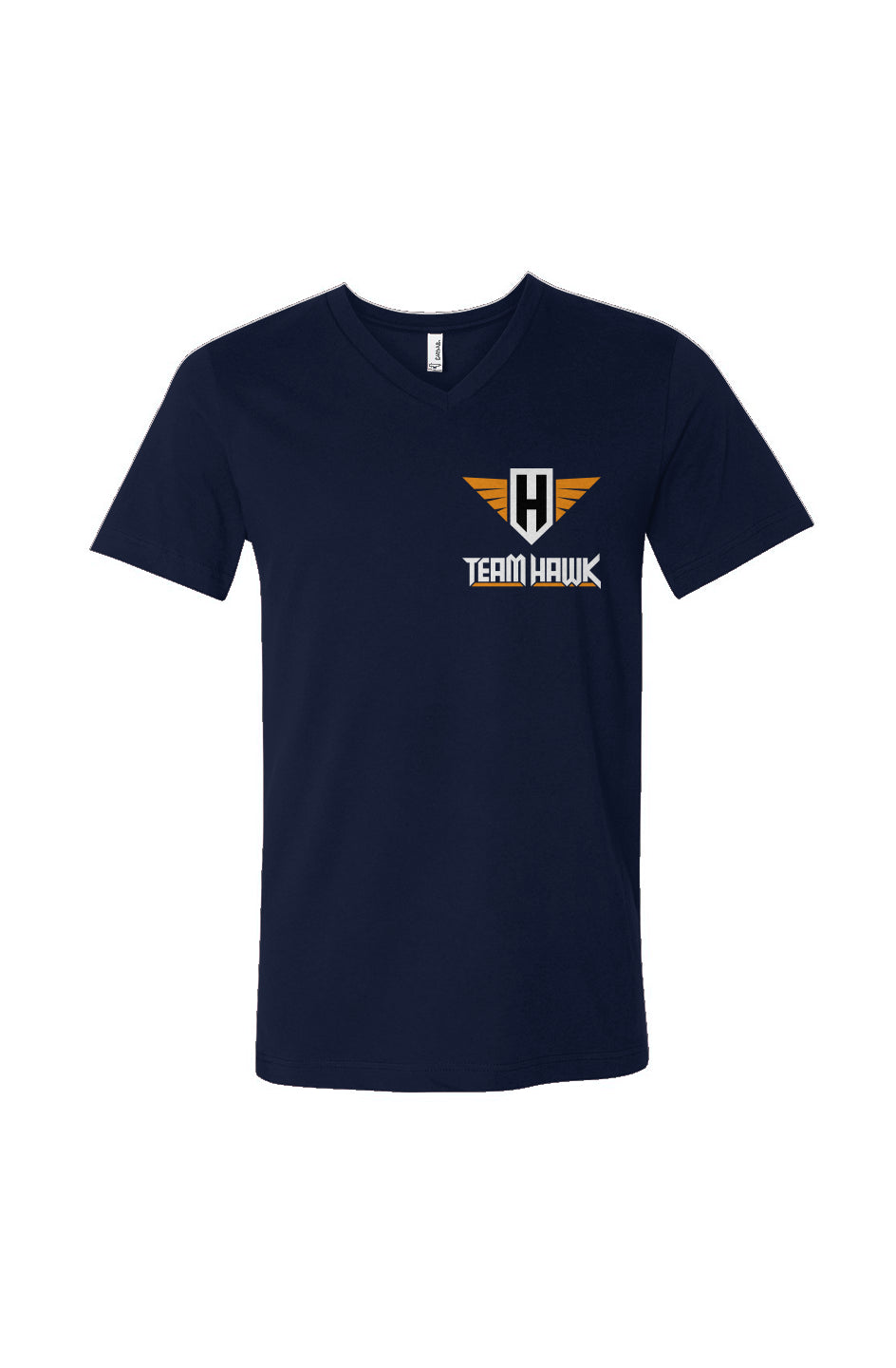 team hawk w/logo (pocket) - unisex v-neck