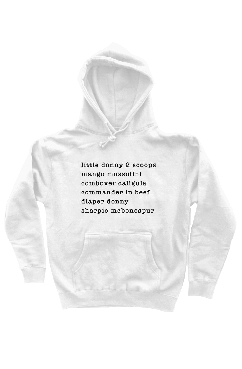 nicknames - unisex heavyweight pullover hoodie