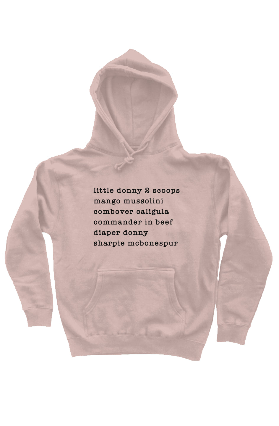 nicknames - unisex heavyweight pullover hoodie