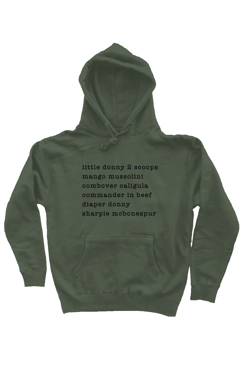 nicknames - unisex heavyweight pullover hoodie