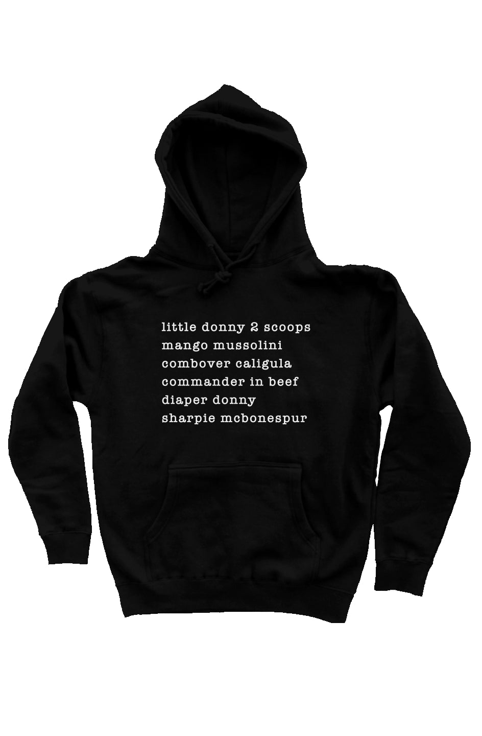 nicknames - unisex heavyweight pullover hoodie