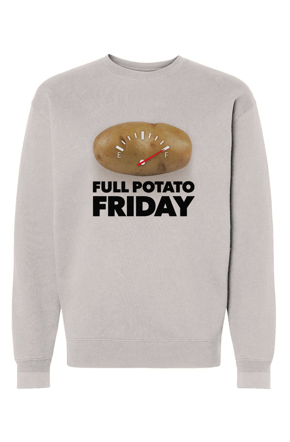 full potato friday - unisex crew neck sweatshirt