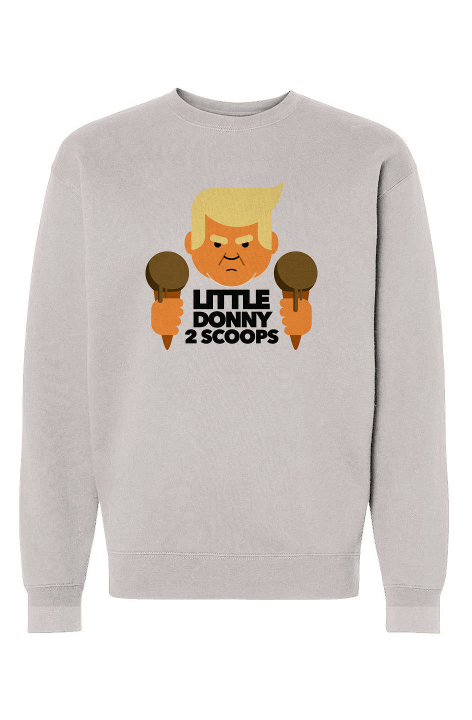 little donny 2 scoops - unisex heavyweight crew ne