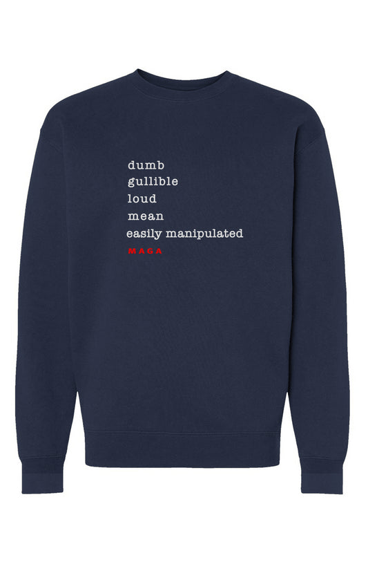 maga - unisex heavyweight crew neck sweatshirt