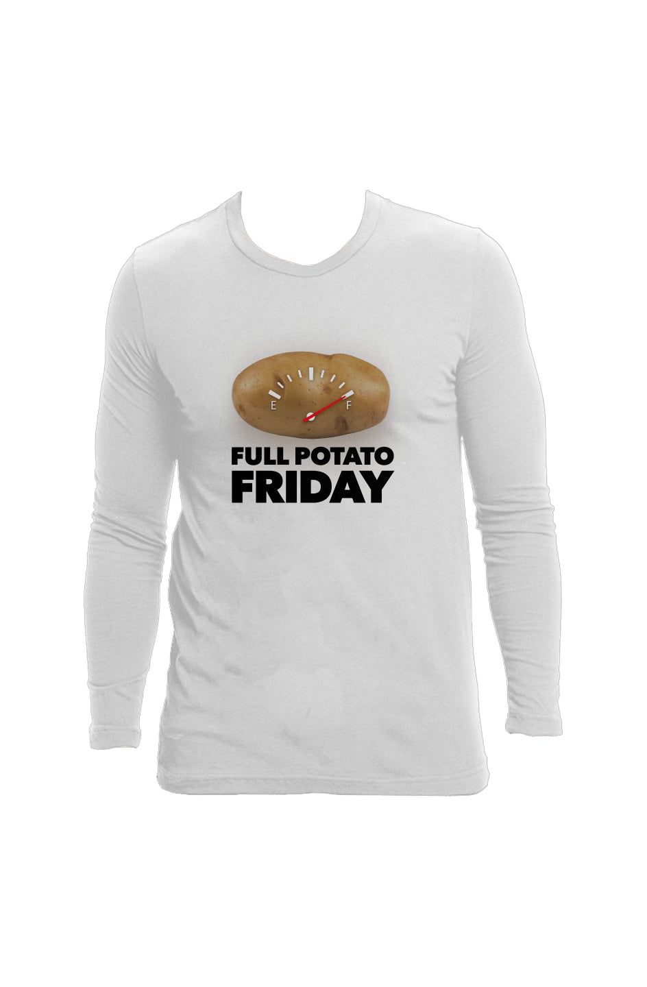 full potato friday - unisex long sleeve crew neck