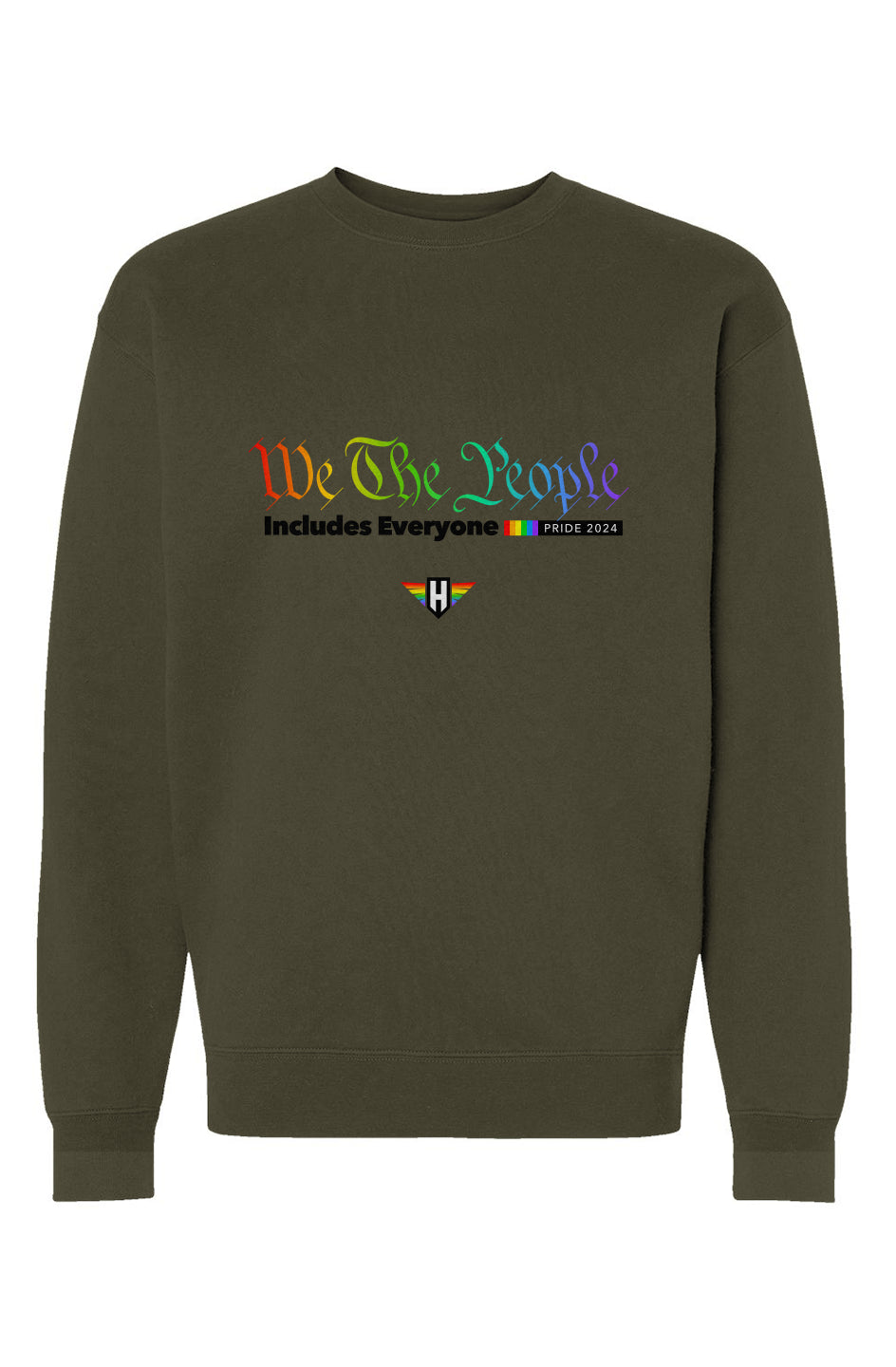 we the people - unisex heavyweight crew neck sweatshirt