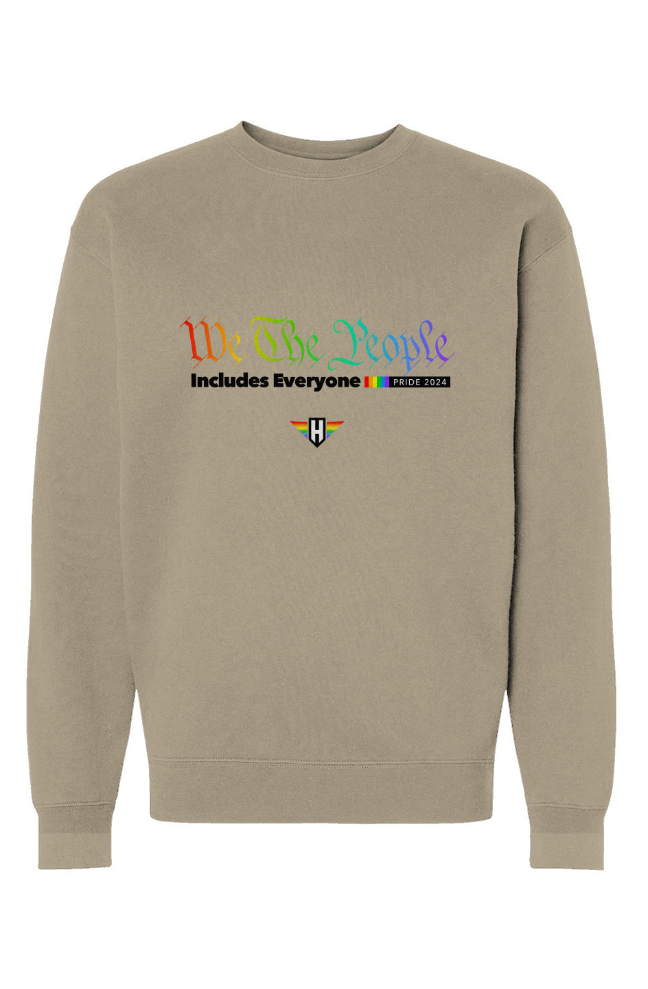 we the people - unisex heavyweight crew neck sweatshirt