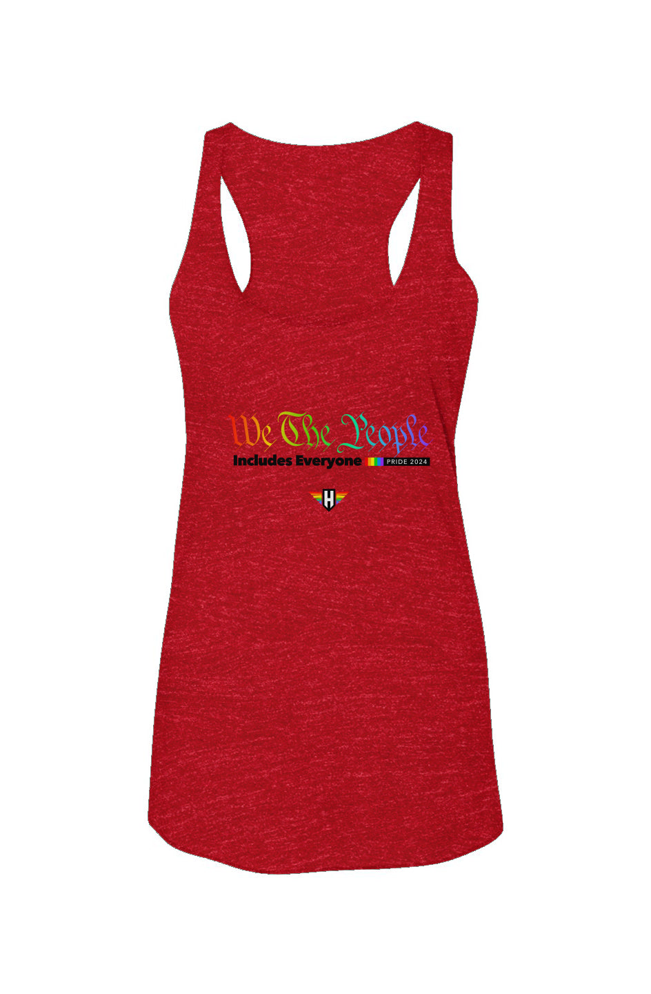 we the people - triblend racerback tank