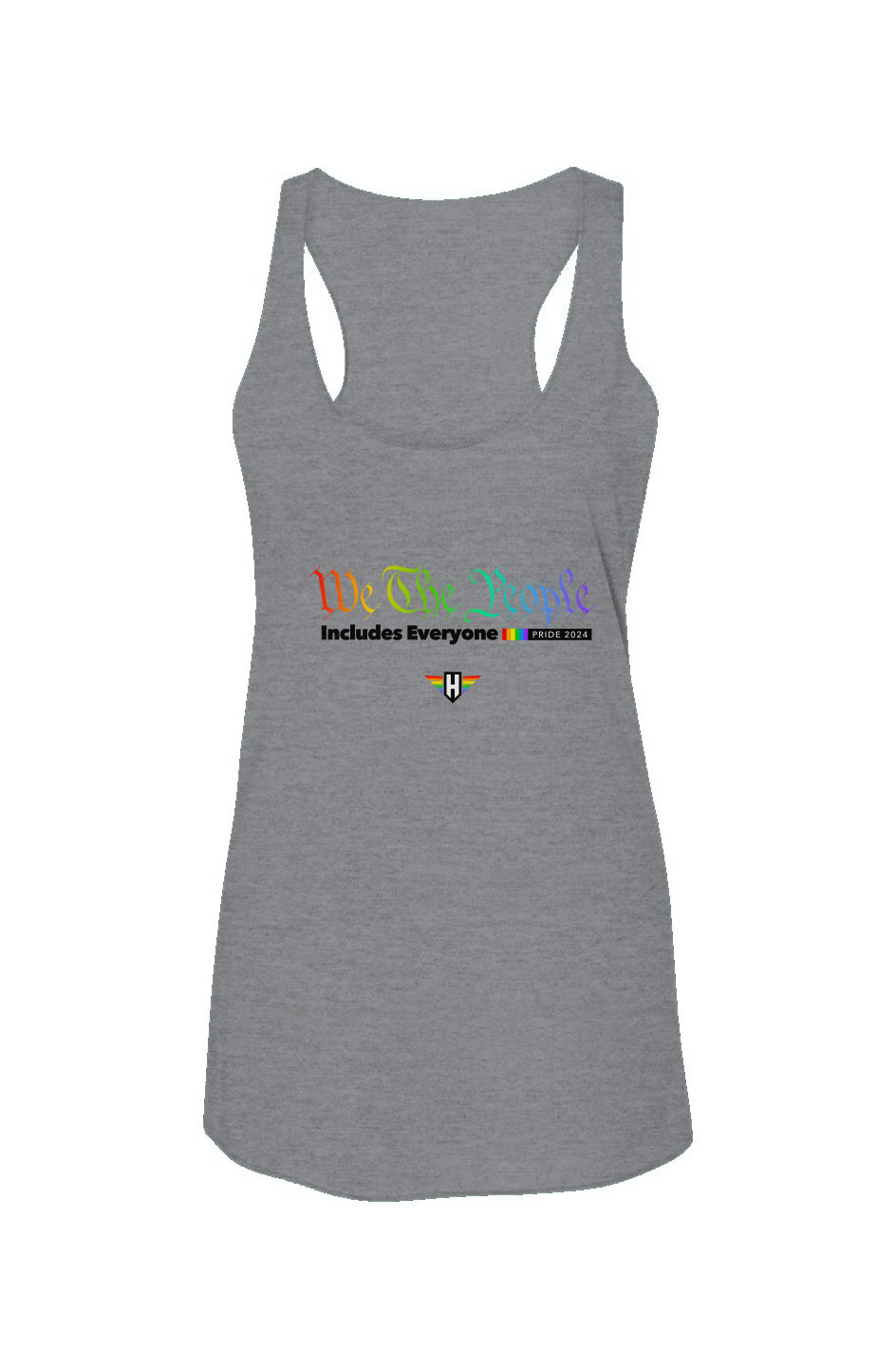 we the people - triblend racerback tank