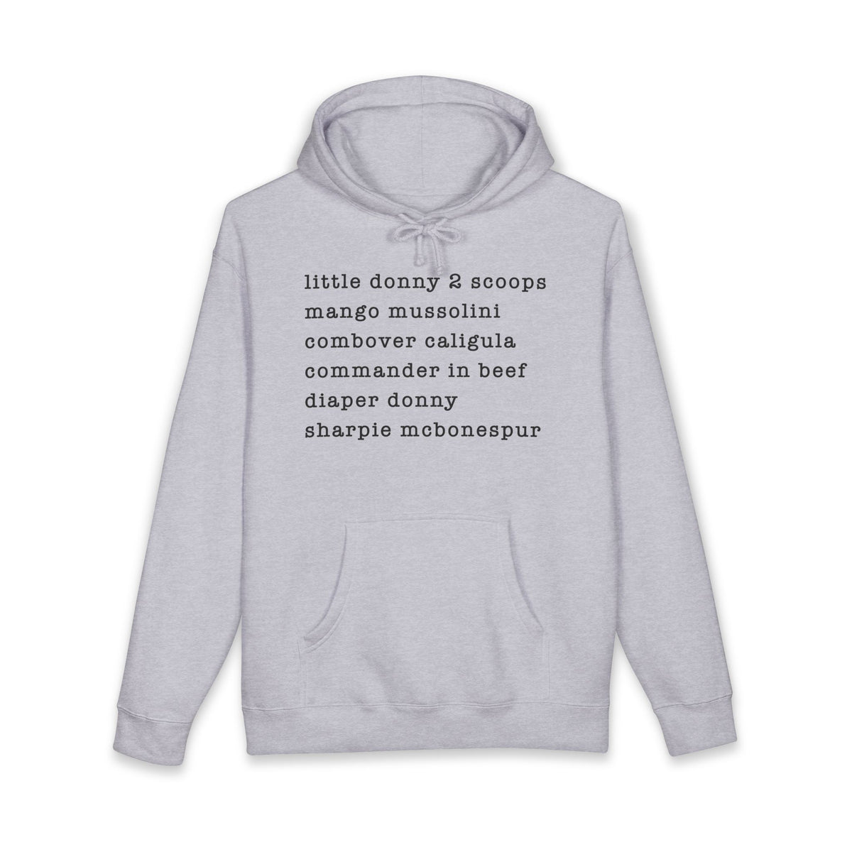 nicknames - unisex heavyweight pullover hoodie