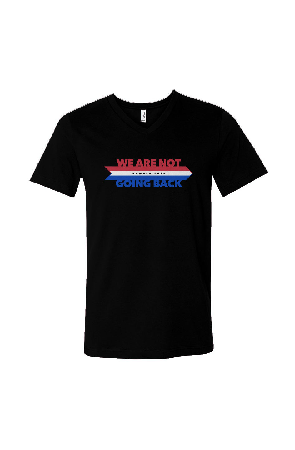 kamala not going back - unisex v-neck