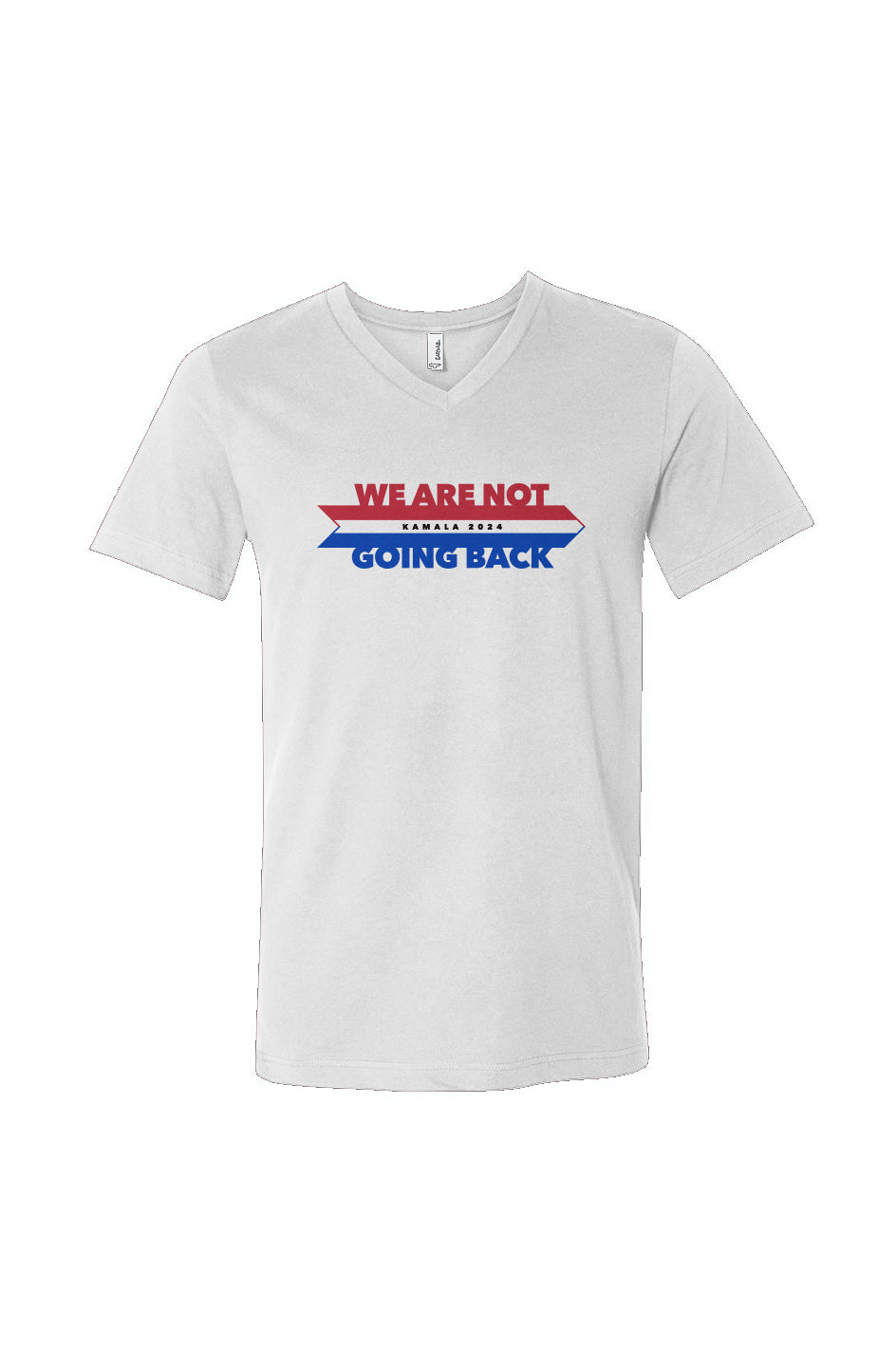 kamala not going back - unisex v-neck