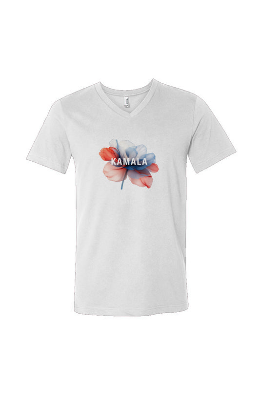 kamala flower - unisex v-neck