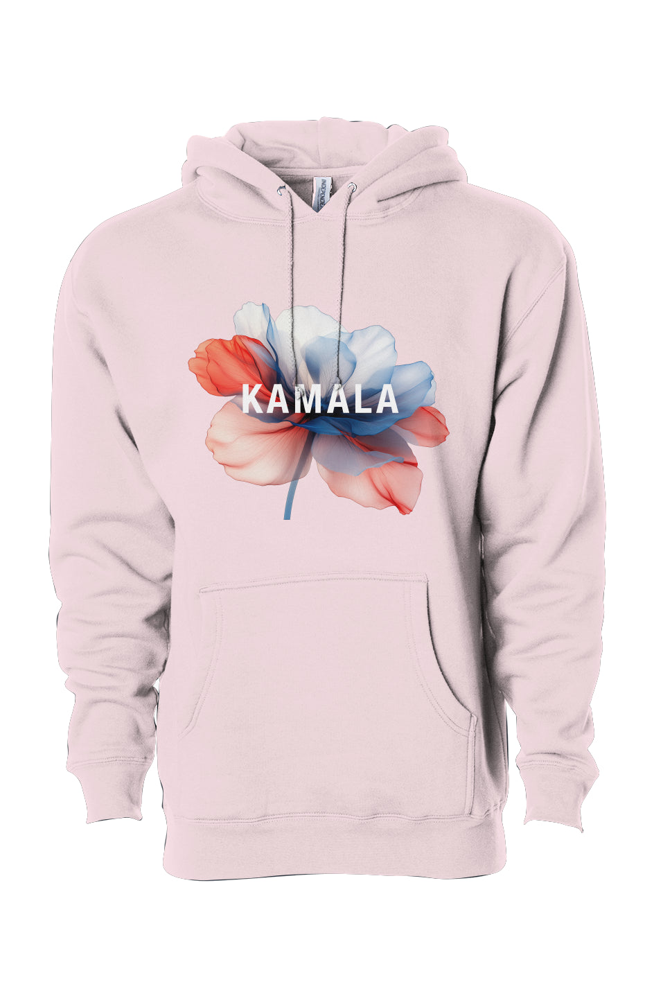 kamala flower - unisex heavyweight pullover hoodie