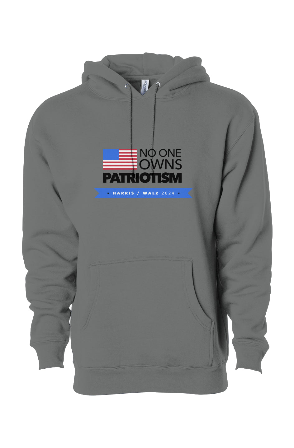 kamala patriotism - unisex heavyweight pullover hoodie